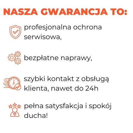 Główne zalety przedłużonej gwarancji